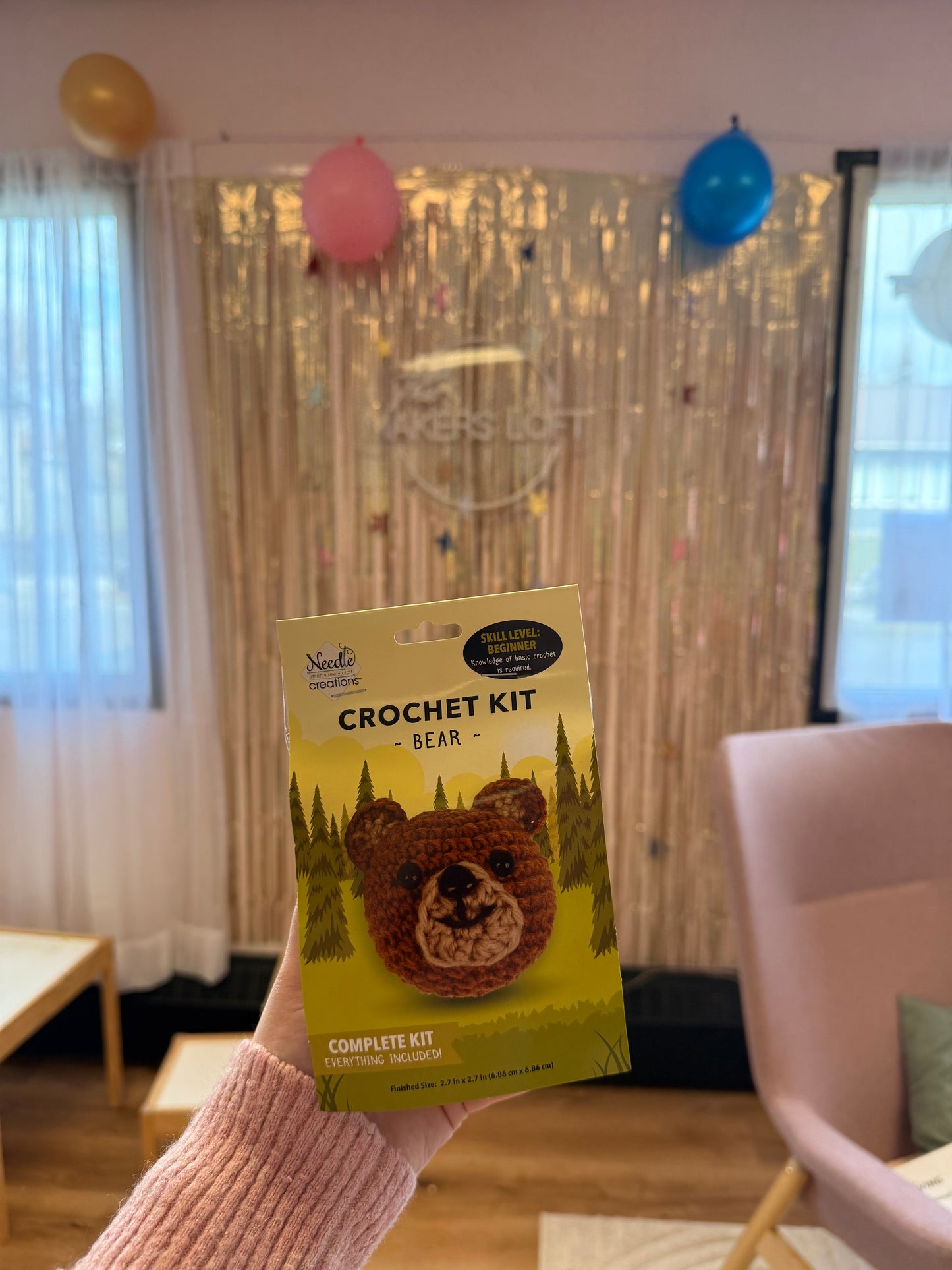 Crochet bear kit